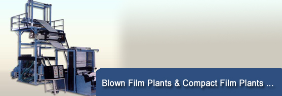 Manufacturer and exporter of PP-TQ Blown Film Plants, PP TQ Blown Film Plant, PP TQ Blown Film Plant, PP TQ Film Plants & Suppliers of PP-TQ Blown Film Plant from India